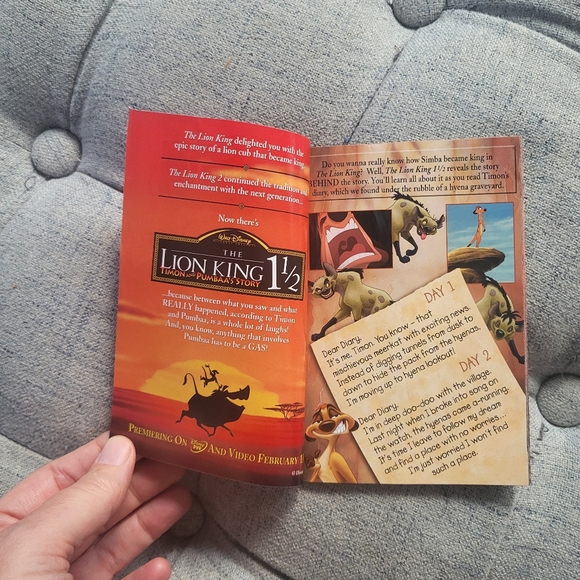 The Lion King Platinum Edition 2 Disc DVD with original inserts, 2003 Re-release - Picture 14 of 16